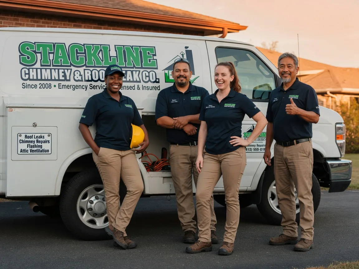 Chimney flashing repair company in Compton, IL